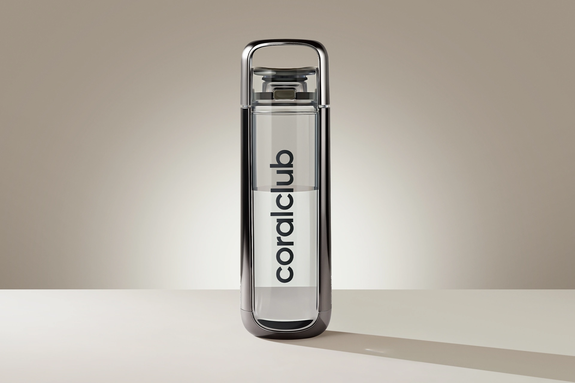 Láhev na vodu KOR One, černý nikl